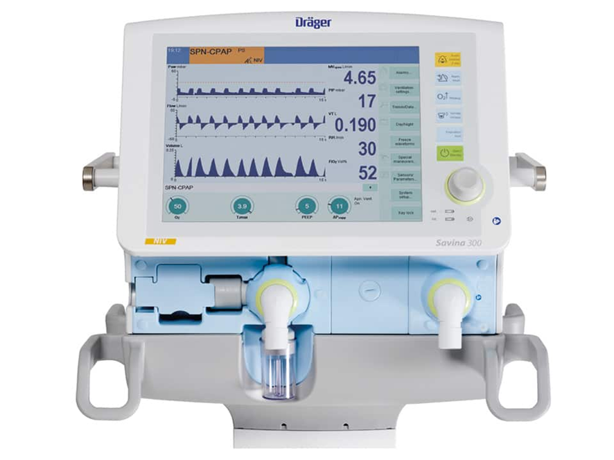 Treinamento Operacional Ventilador Pulmonar Drager Savina 300